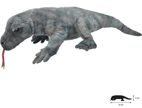 Peluche  Dragão Komodo (50 x 10 x 10 cm - Poliéster)