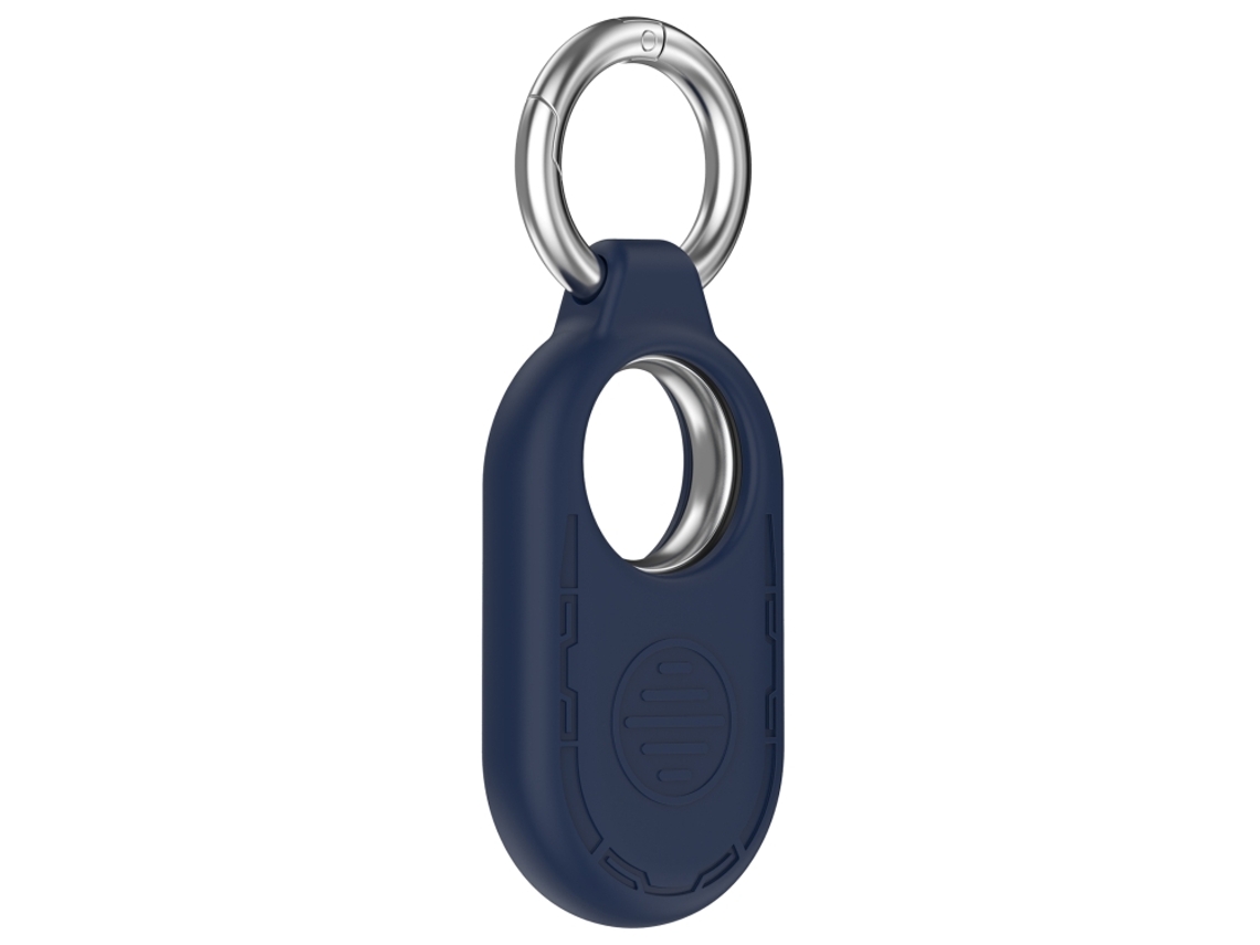 Capa Para Samsung Galaxy Smarttag 2 Location Tracker Protetora De Silicone Portátil Azul Meia-noite