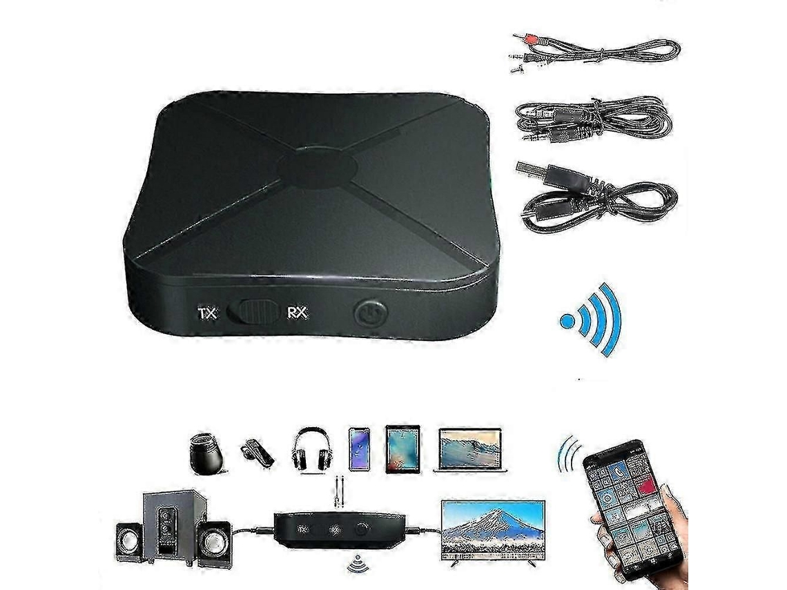 Transmissor E Receptor Bluetooth, Adaptador Sem Fio Para Tv, Áudio Estéreo, Rodovia