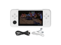 Console De Jogo Portátil Hd 4.3 Polegadas 1500mah Com Tela Colorida Branco