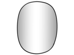 Wall Mirror, Wall Mirrors Vidaxl Preto Vidro (40 X 30 Cm)