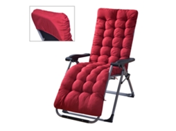 Coxim de Poltrona de Jardim Chaise Lounge, Antiaderente, 170x53x8cm