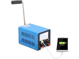 Gerador de carga manual Linjou, 20W, emergência, sobrevivência, com USB