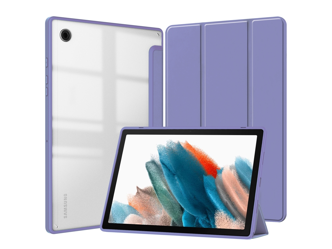 Capa Protetora De Acrílico Para Tablet Samsung Galaxy Tab A9 Plus 11 Roxa Tuotuo (2023)