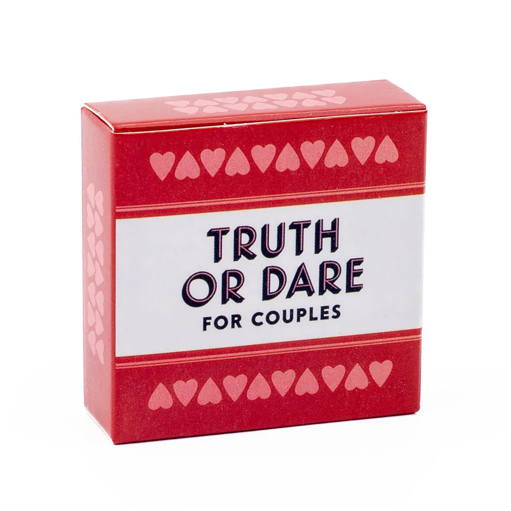 Este É um Jogo de Tabuleiro "verdade Ou Desafio" para Casais Adultos, Contendo 51 Perguntas e Medindo 5x5 Cm. MDUG