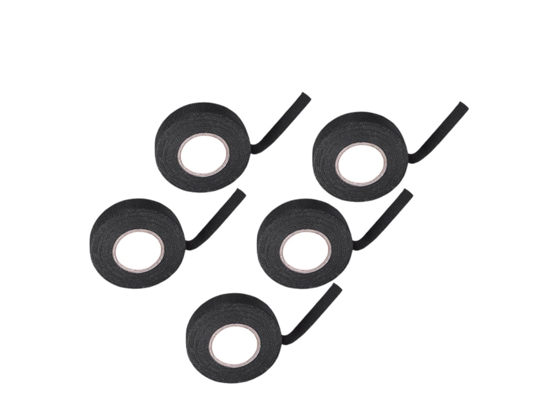Fita Isolante De Vinil Para Chicote Elétrico Automotivo Magiclulu, Pacote Com 5 Unidades, Ideal Para Projetos Faça Você