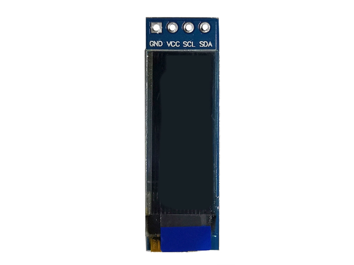 Módulo De Display Oled De 0.91 Polegada Com Interface I2c Iic Diodo Emissor De Luz Orgânico Para Dispositivos Eletrônicos Diy
