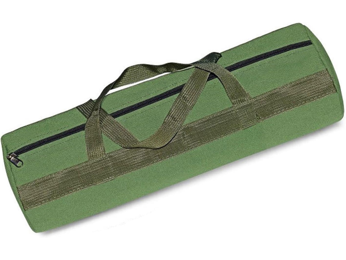 Bolsa portátil para ferramentas de pesca, ideal para guardar apetrechos de pesca, iscas artificiais, chaves inglesas e outros itens.