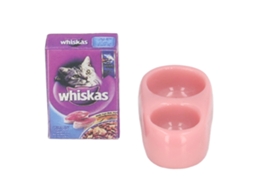 Modelo De Comida Para Mascotas Em Miniatura 1:12, Acessórios Para Casa De Bonecas, Comida Simulada Para Gatos E Cães, Detalhado E Realista