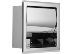 Porta Papel Toalha Prateado Cryfokt, Elegante Suporte Para Papel Higiênico, Para Casa, Cozinha, Aço Inoxidável 304, 16x