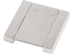 Puxador Quadrado Metal Prateado 1,5 Polegadas CHABERLU