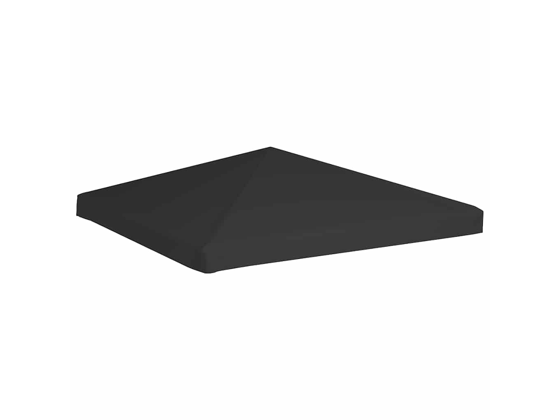 Vidaxl Cobertura De Gazebo 270 G/m² 3x3 M Preto