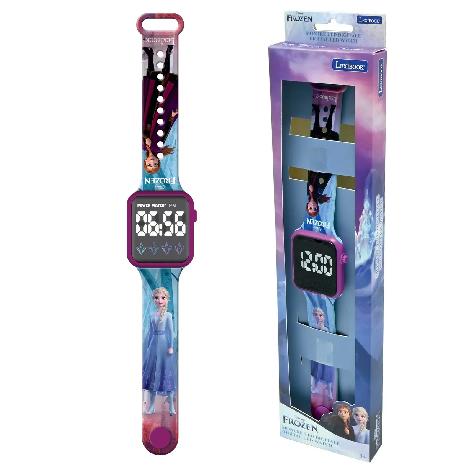 Relógio Digital Led Frozen