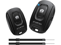 Lurelia Comando Remoto Bluetooth Para Câmara E Selfie Para Iphone/android Pack 2