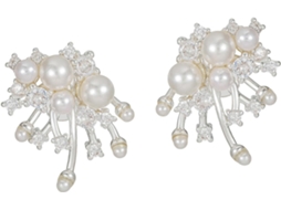 Pingentes De Nebulosa Com Strass Brilhantes Ouvido Freeclip Para Fones - Resistentes Ao Suor
