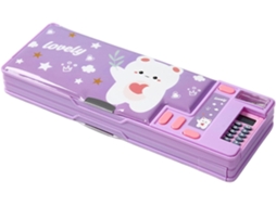Estojo Infantil Fofo Com Desenho Animado, Senha, Multifuncional, Apontador, Calendário, Quadro Branco Outros