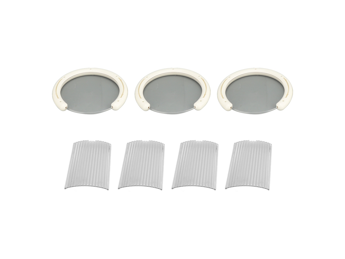 Organizador de Maquiagem de Mesa Plástico 3 Camadas S/MARCA