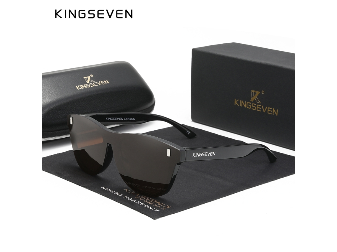 Óculos de Sol Polarizados de Uso Geral, Proteção Uv400, Lentes Tr 90 Estilo Ciclismo. MDUG (marrom)