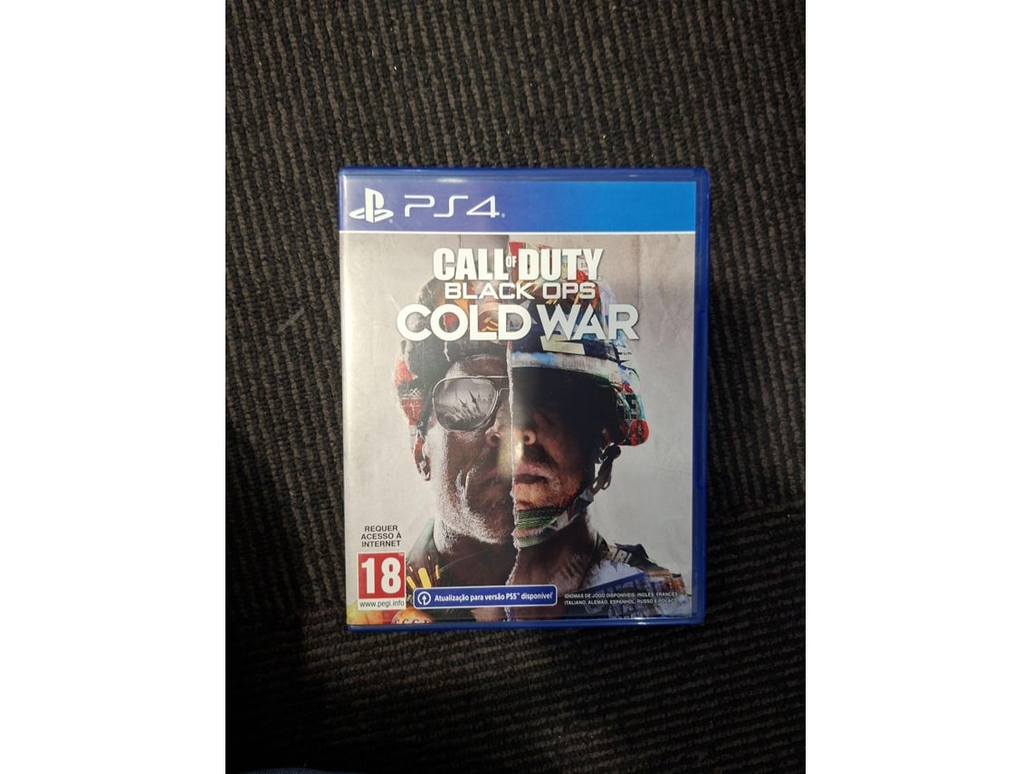 Jogo PS4 Call of Duty Black Ops Cold War (Outlet Caixa Aberta - Usado)