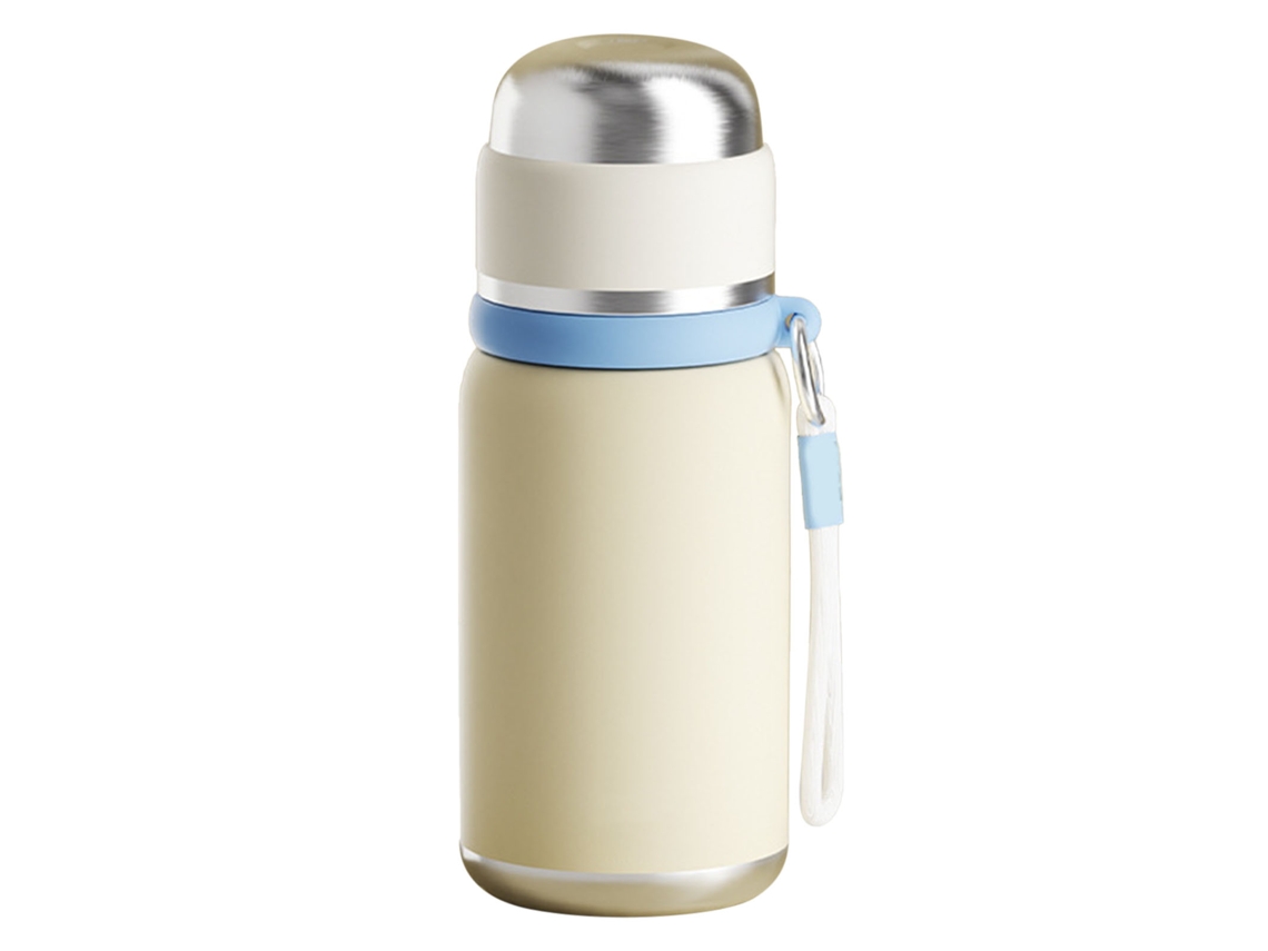 Copo Térmico Inox 316 500ml com Tampa e Canudo S/MARCA