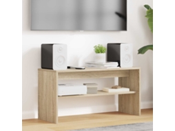 Vidaxl Gabinete Para Tv 80 X 30 X 40 Cm Carvalho Sonoma