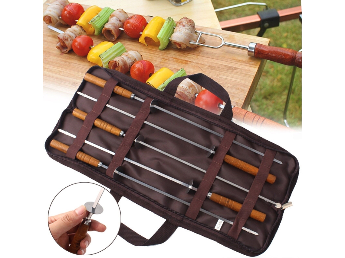 Palitos de Assar Marshmallow, Garfo Extensível para Churrasco, Fogueira, Diversão para Crianças, Churrasco SUNNY SPACES