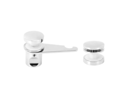 Fechadura Para Porta De Vidro Banheiro, Box Chuveiro, Ideal Portas Casa Ou Escritório, Decoração Residências.