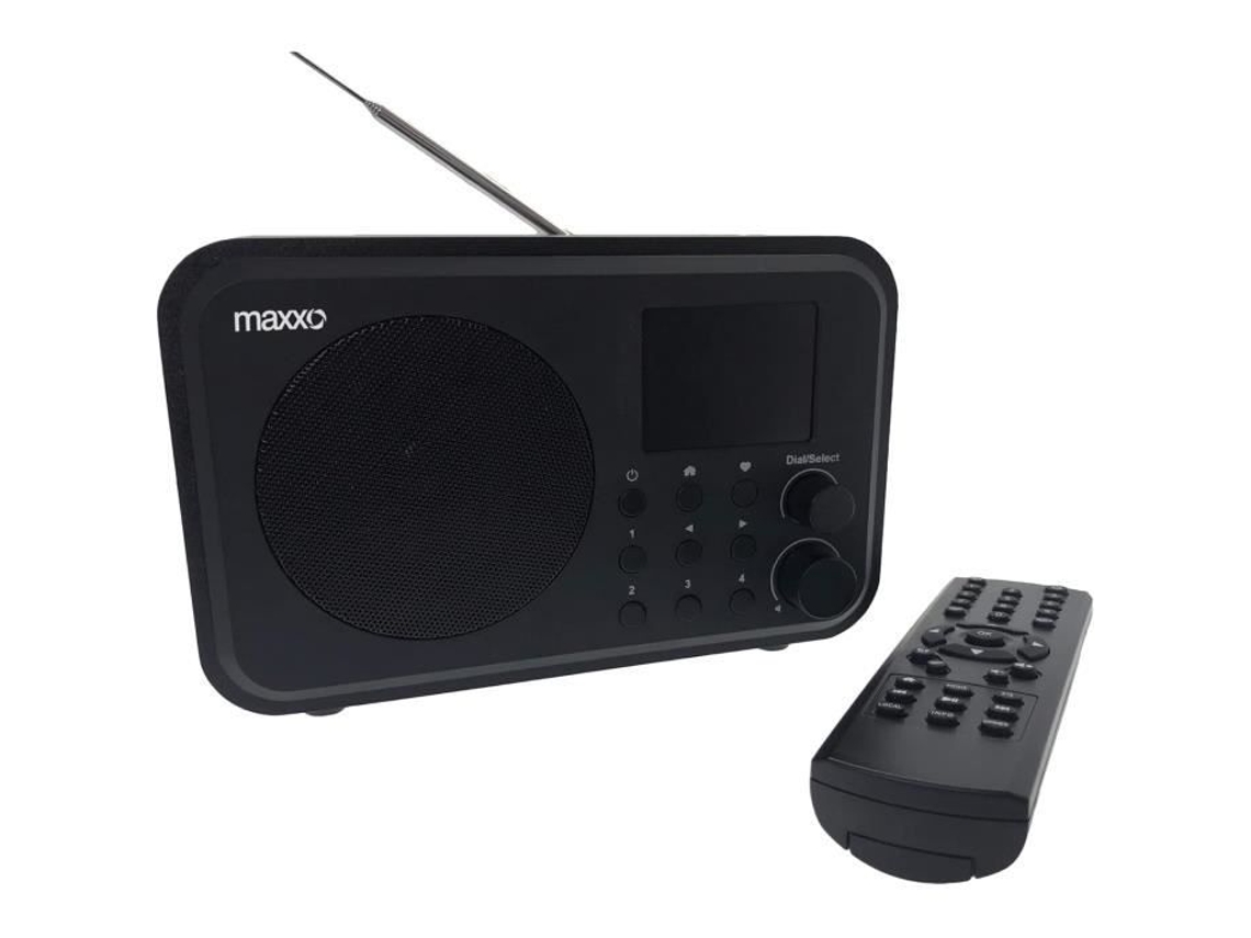 Rádio Portátil Dab Fm Maxxo Dt02 Wi Fi Bluetooth Ecrã Colorido De 2,4 Polegadas Generic