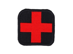 Patch de Bordado Médico com Hookloop para Roupa, Bolsa e Chapéu com S/MARCA