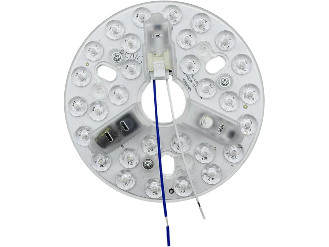 Módulo De Led Redondo 5,3 Polegadas Para Teto, 15w, Substituição