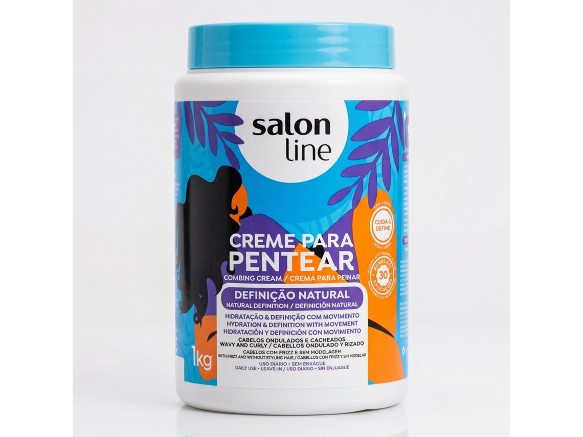 Definição Natural Creme de Pentear 1kg SALON LINE