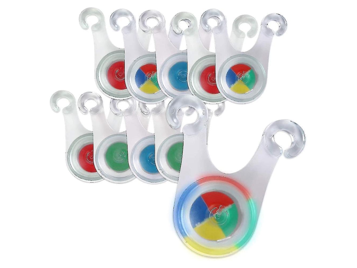 Pacote Com 10 Luzes Led À Prova Dágua Para Barraca, Proteção De Corda, Luzes Suspensas, Mini Lanterna Para Acampamento Ao Ar Livre Olysi Shop