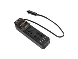 Laxiscreed Inversor De Corrente 12v Para Carro, 200w, Com Clip De Bateria