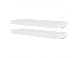Wall Rack, Wall Racks Vidaxl Branco Mdf (60 Cm)