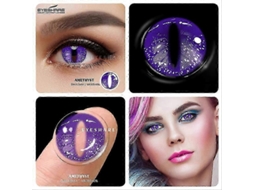Lentes De Contacto De Halloween. Um Olhar Assustador E Único Para A Sua Fantasia.