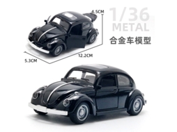 Miniatura De Carro Em Escala 1/36, Feita Em Metal Fundido, Presente Para Crianças.