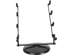 Suporte De Ferro Preto Para Flauta Com Base Redonda, Estante Para Armazenamento De Flautas Para Escritório, Expositor Vertical...
