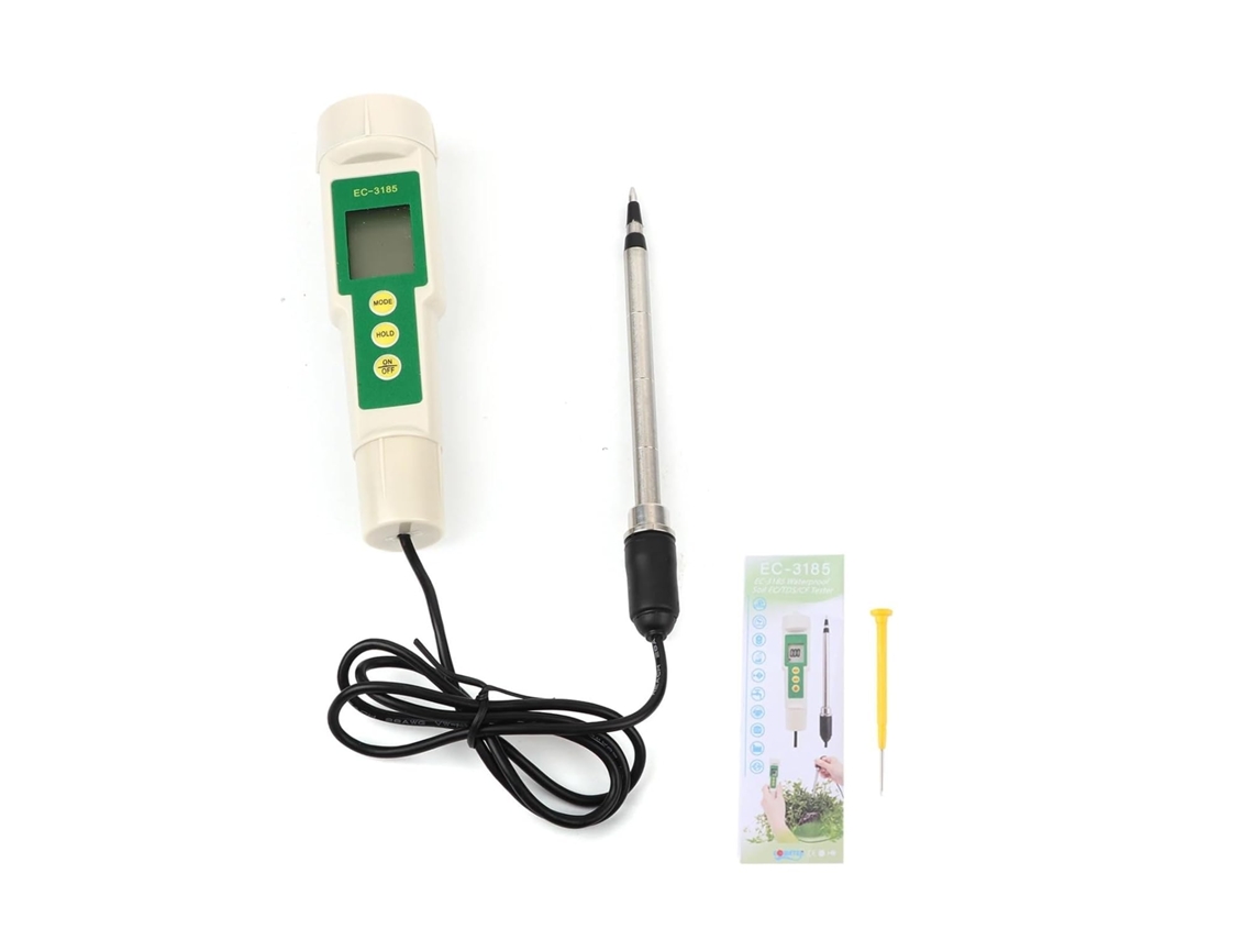 Medidor De Ce Portátil Ec 3185 Para Solos Agrícolas, Hortícolas E Plantio