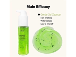 Gel De Limpeza Refrescante Com Aloe Vera: Suave, Não Irritante, Limpa O Rosto Profundamente E Controla A Oleosidade.