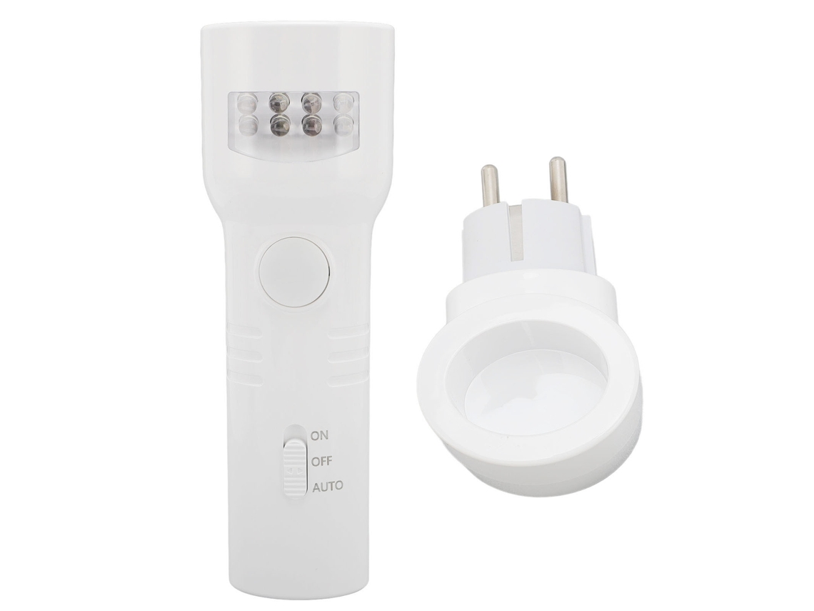 Luz de Noite Plugue Sensor Crepúsculo Led 4000k