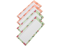 Lote De 4 Blocos De Notas Reutilizáveis Em Papel, Pequeno Carnet De Estéticas E Vibrantes Para Bureau E