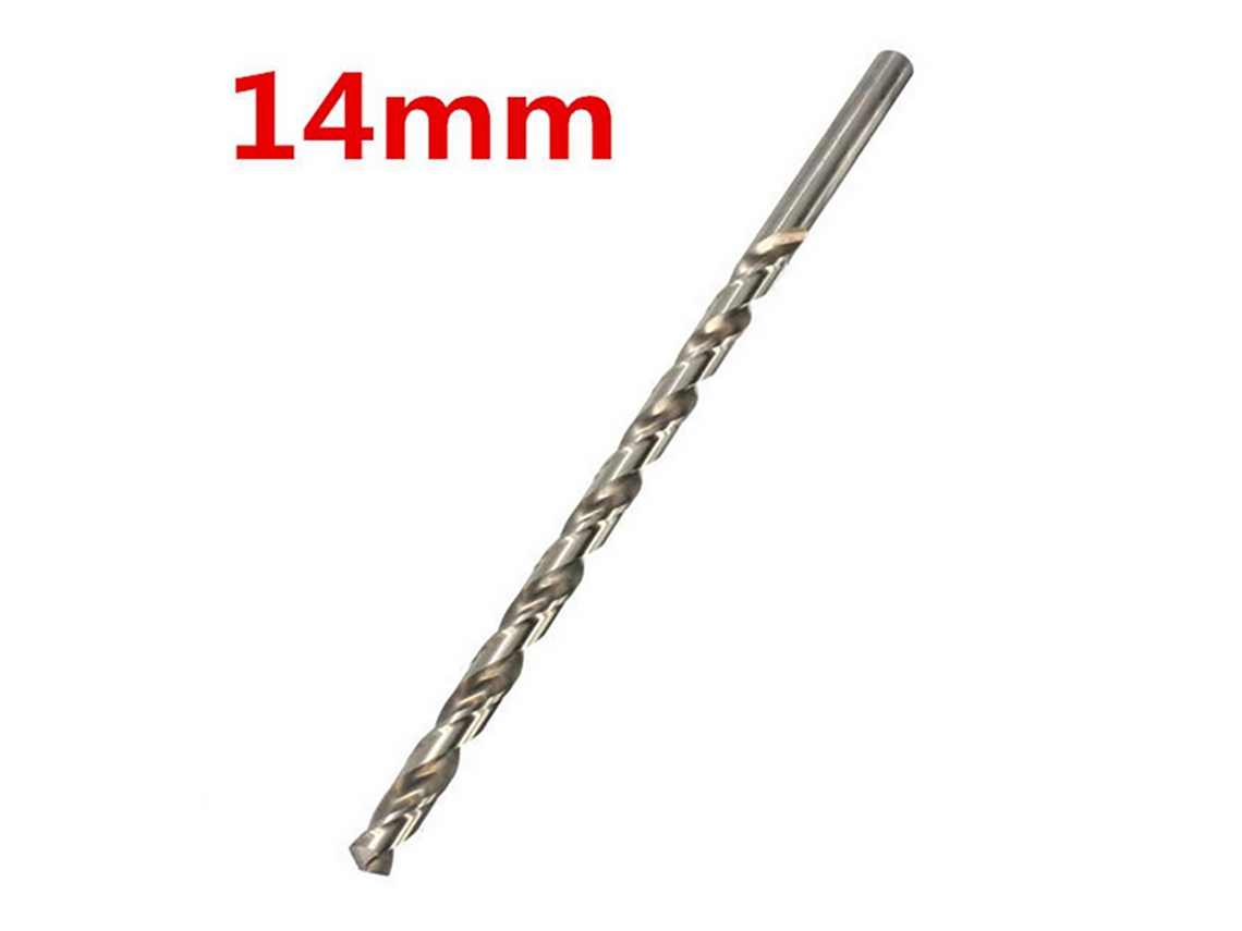 Broca De Ponta Helical Hss Extra Larga Estendida 14x350mm