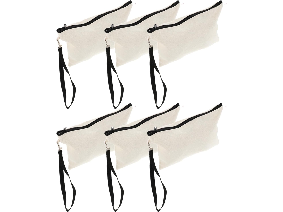 Conjunto De 6 Ganchos Para Nécessaire De Viagem Bege, Compacto