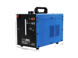 Resfriador De Água Para Soldagem, Bomba Eficiente, Capacidade Do Tanque De 10l, Azul