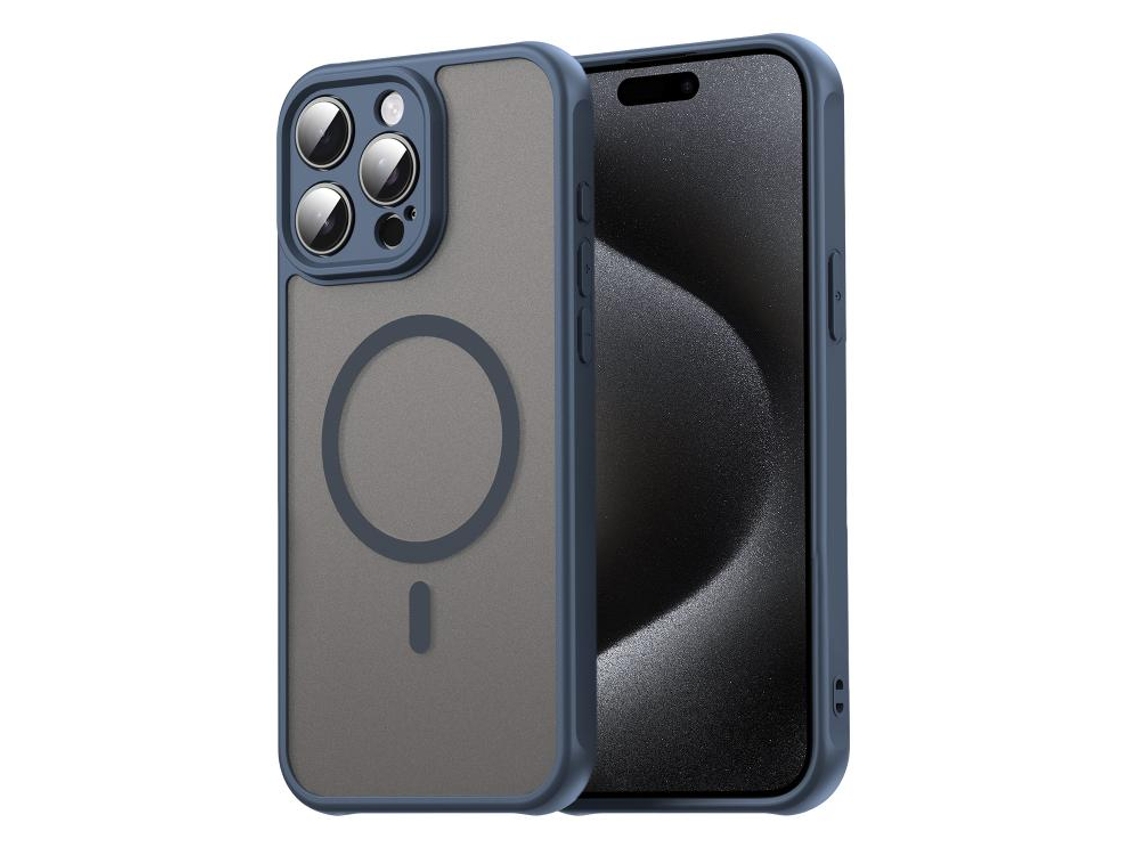 Capa Fan Dun Para Iphone 15 Pro - Tpu Híbrido Pc Fosco - Magsafe