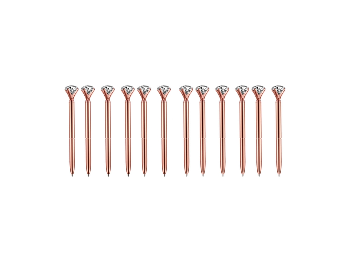 12 Lápis De Caneta Gel Com Recargas Substituíveis Cores Variadas Para Estudo, Escritório E Negócios