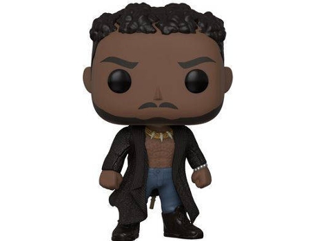 Figura Vinil FUNKO POP! : Black Panther - Erik Killmonger w/ Scars