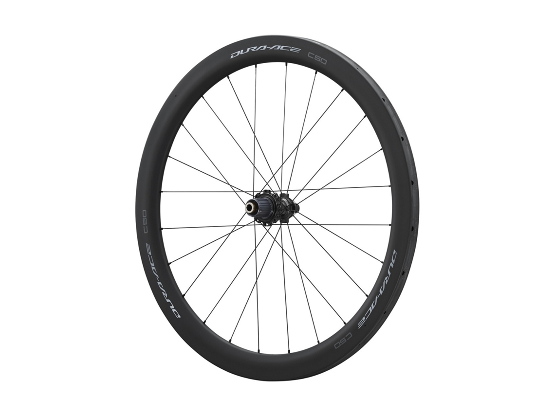 Roda de travão de disco SHIMANO Dura-Ace WH-R9270-C50-TU-R 12 - Center Lock