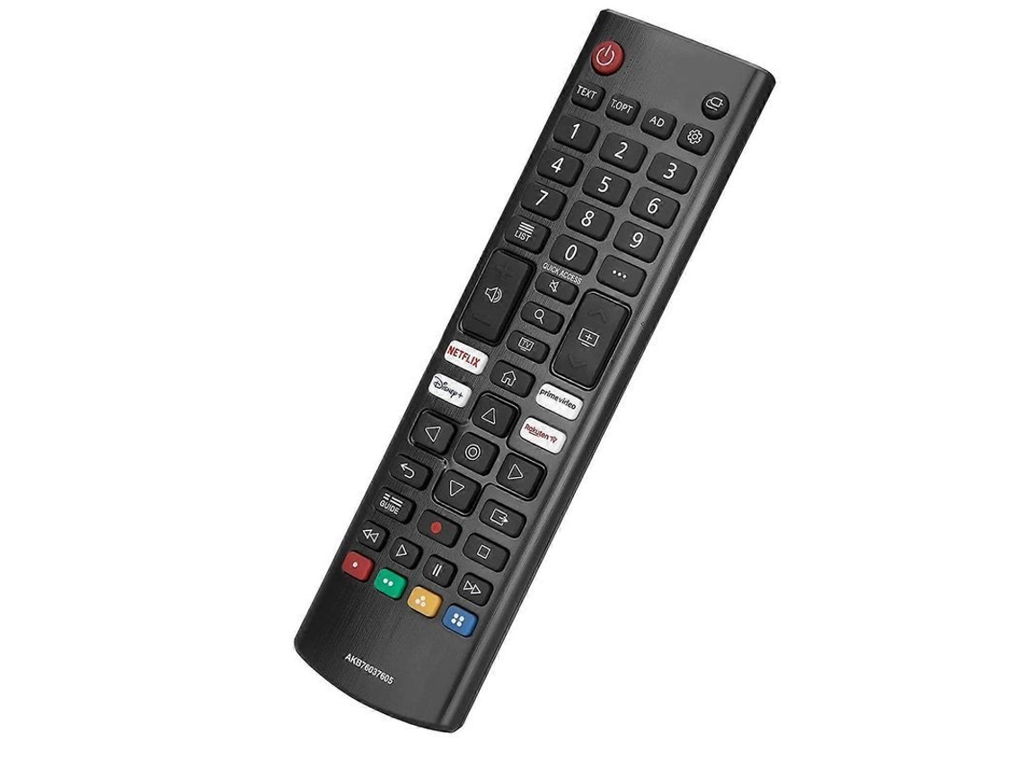 2026 controle Remoto Lg Akb76037605 com Teclas Prime Video Rakuten Tv para Smart Tv 4k 8k Nanocell Qned Uhd