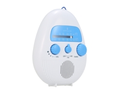 Rádio Chuveiro Primerox Mini Bateria Impermeável FM/AM